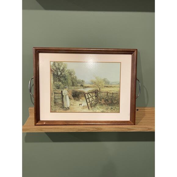 Country Life Print by Ernest Walbourn Ducks Portrait Primitive Artwork Cottage - Picture 1 of 8